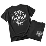 Custom Logo T-Shirt Full Color Print Soft Fabric Fast Shipping