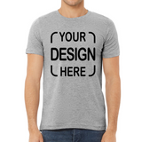 Custom Bella+Canvas® Unisex T-Shirt 3001 & 3001CVC with Full-Color DTF Print