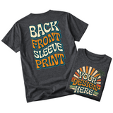 Custom Design T-Shirt Full Color Print Soft Fabric Fast Shipping