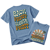 Custom Design T-Shirt Full Color Print Soft Fabric Fast Shipping