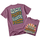 Custom Design T-Shirt Full Color Print Soft Fabric Fast Shipping