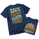 Custom Design T-Shirt Full Color Print Soft Fabric Fast Shipping