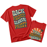 Custom Design T-Shirt Full Color Print Soft Fabric Fast Shipping