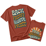 Custom Design T-Shirt Full Color Print Soft Fabric Fast Shipping