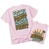 Custom Design T-Shirt Full Color Print Soft Fabric Fast Shipping