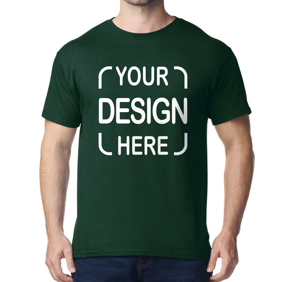 Custom Gildan® Softstyle Adult T-Shirt 64000 & 64000CVC with Full-Color DTF Print