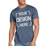 Custom Gildan® Softstyle Adult T-Shirt 64000 & 64000CVC with Full-Color DTF Print