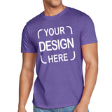 Custom Gildan® Softstyle Adult T-Shirt 64000 & 64000CVC with Full-Color DTF Print