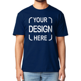 Custom Gildan® Softstyle Adult T-Shirt 64000 & 64000CVC with Full-Color DTF Print