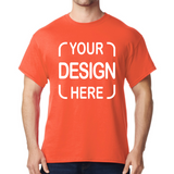 Custom Gildan® Softstyle Adult T-Shirt 64000 & 64000CVC with Full-Color DTF Print
