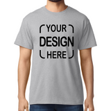 Custom Gildan® Softstyle Adult T-Shirt 64000 & 64000CVC with Full-Color DTF Print
