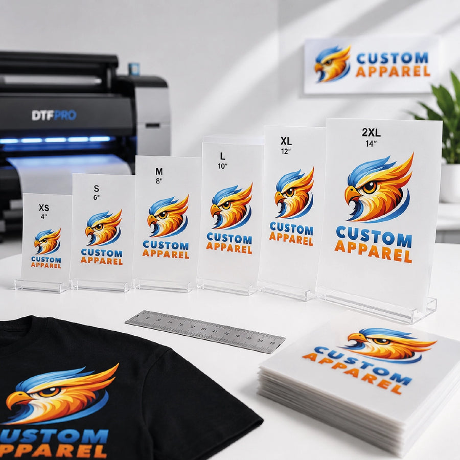 Custom DTF Transfer By Size