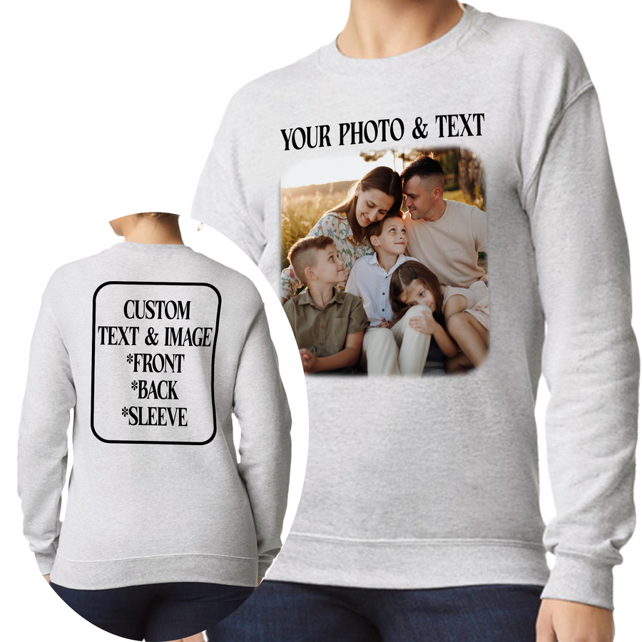 Custom Photo Sweatshirt