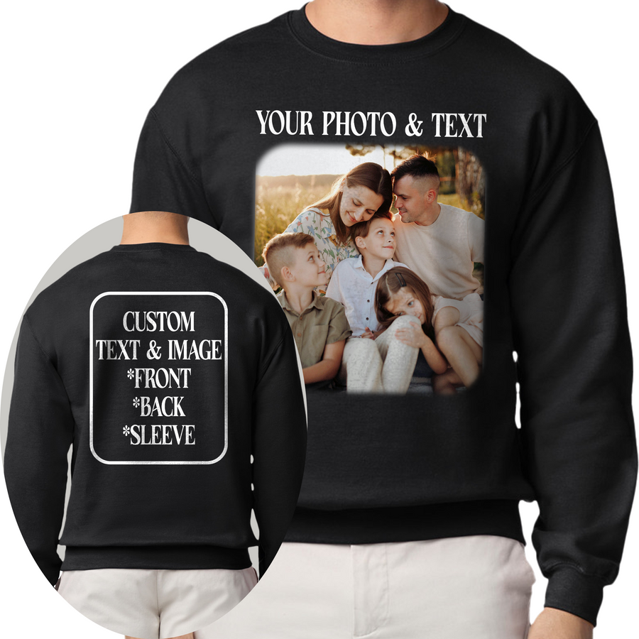Custom Photo Sweatshirt