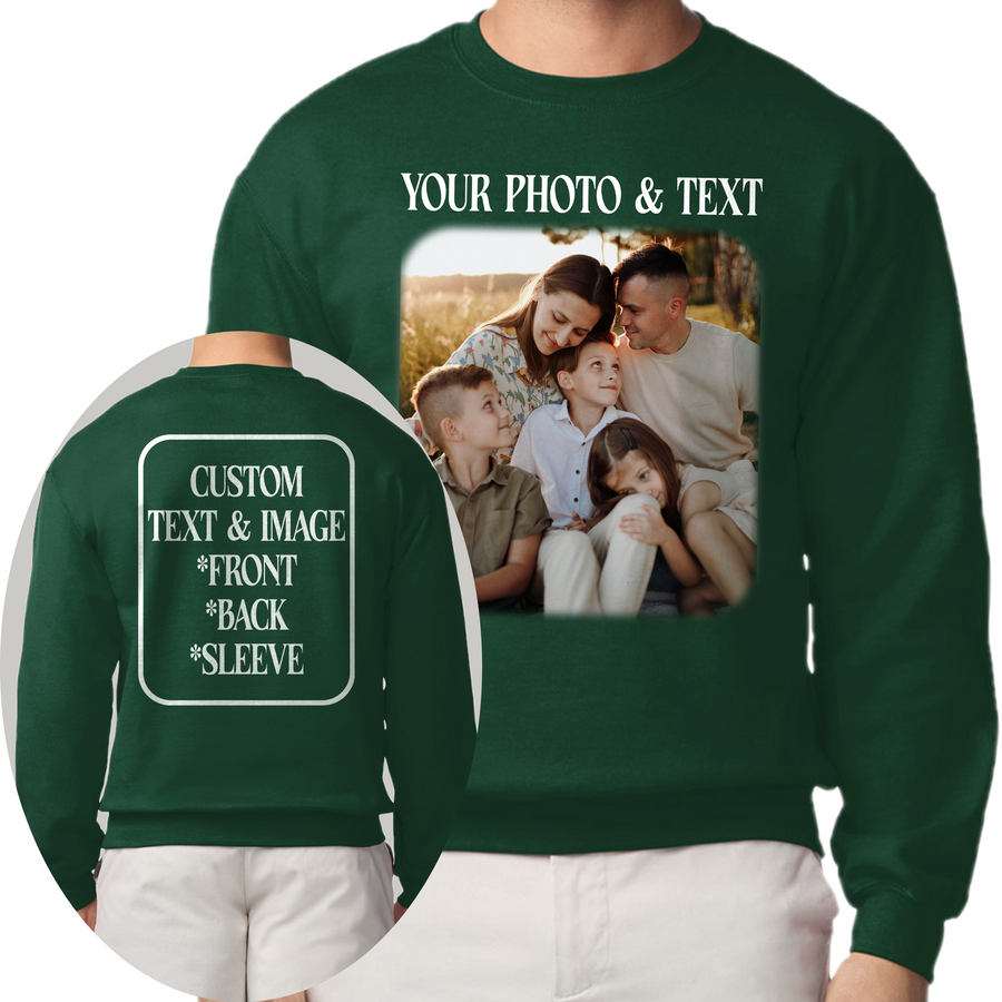 Custom Photo Sweatshirt