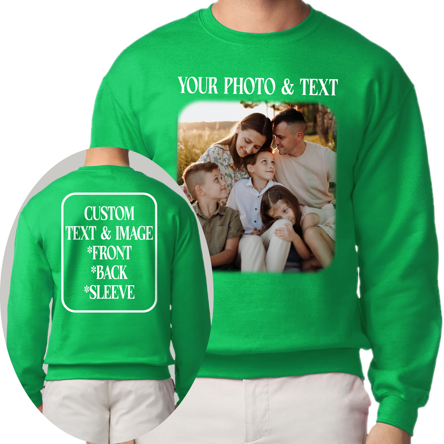 Custom Photo Sweatshirt