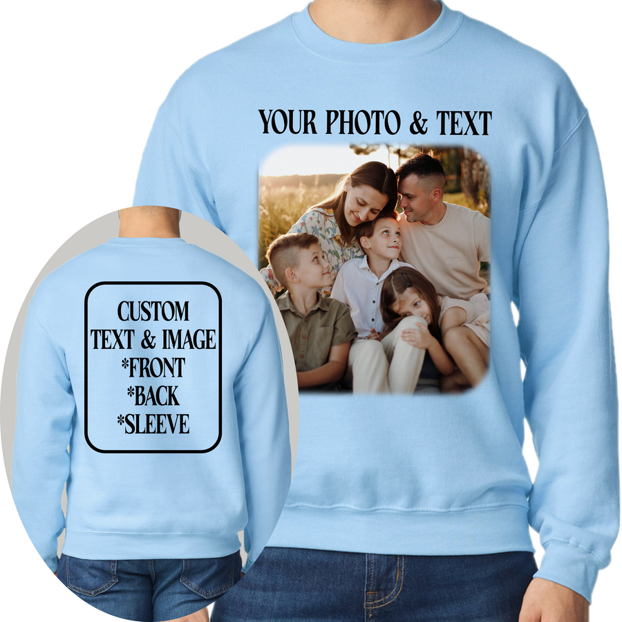 Custom Photo Sweatshirt
