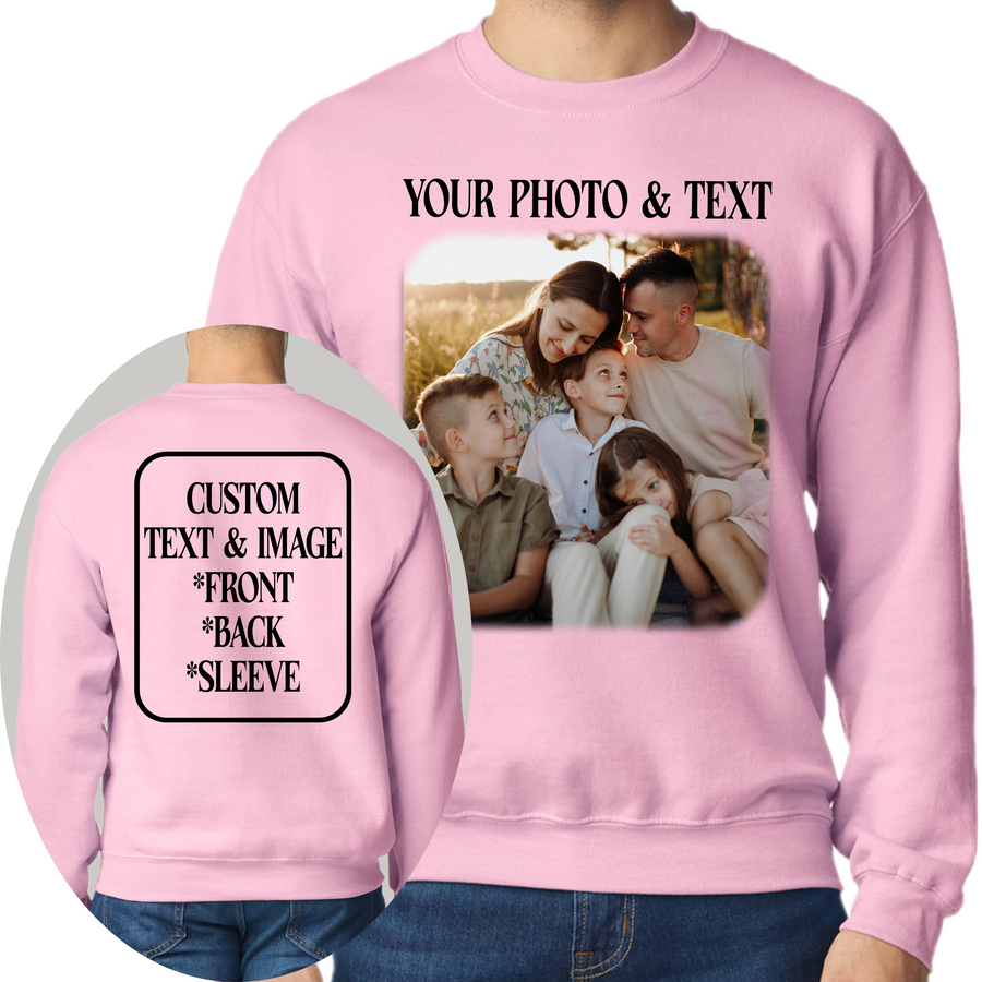 Custom Photo Sweatshirt