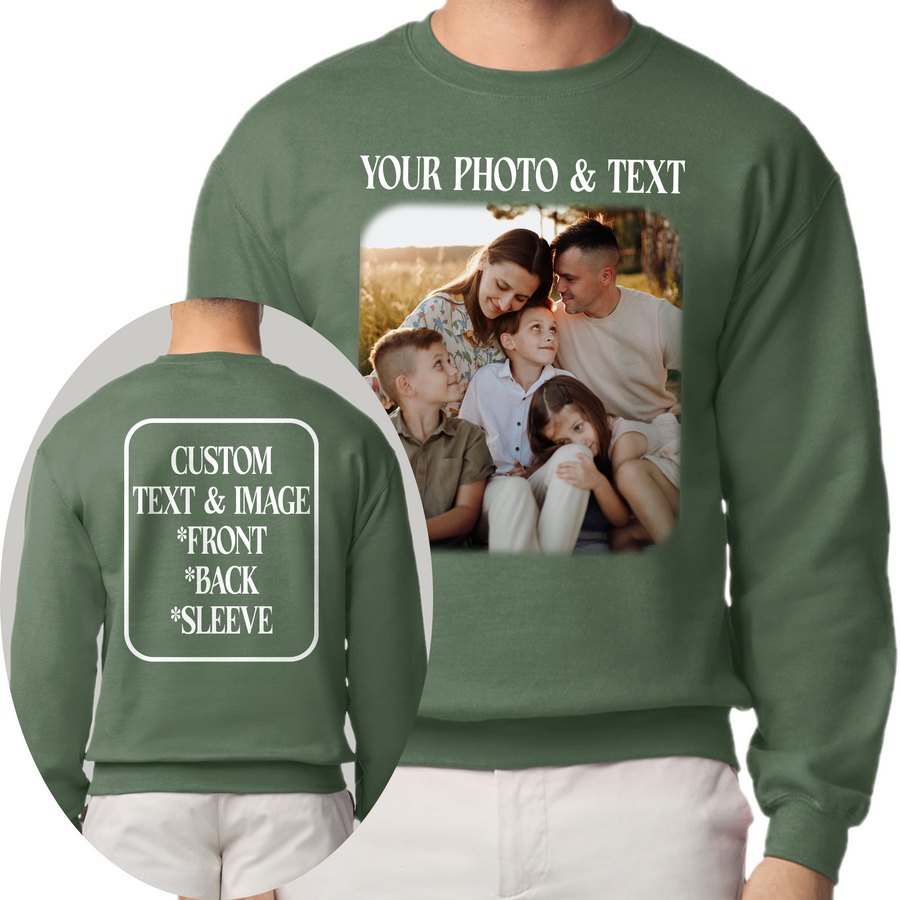 Custom Photo Sweatshirt