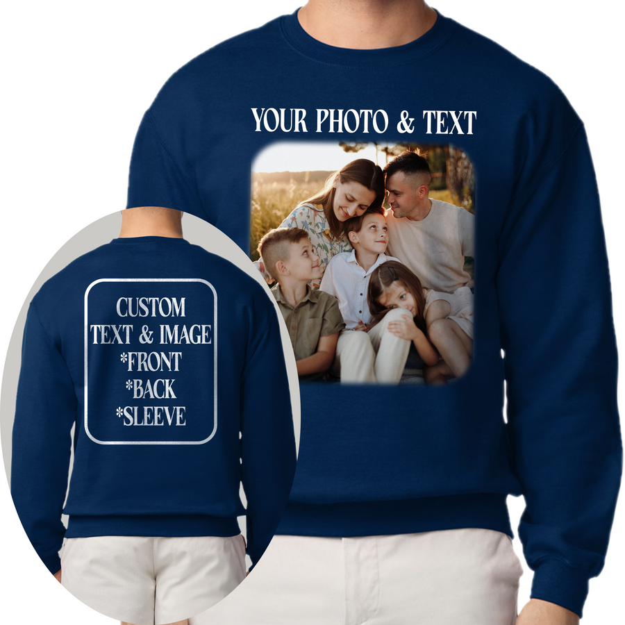 Custom Photo Sweatshirt