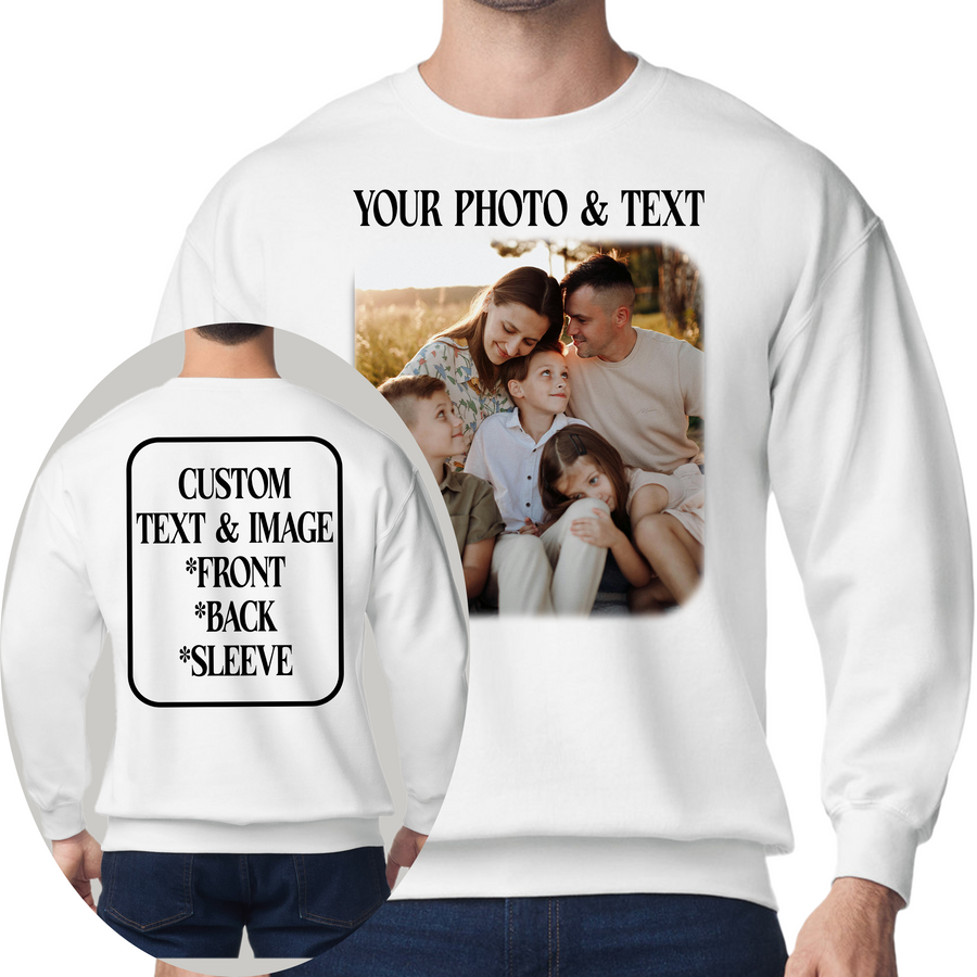Custom Photo Sweatshirt