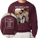 Custom Photo Sweatshirt