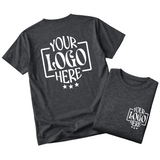 Custom Logo T-Shirt Full Color Print Soft Fabric Fast Shipping