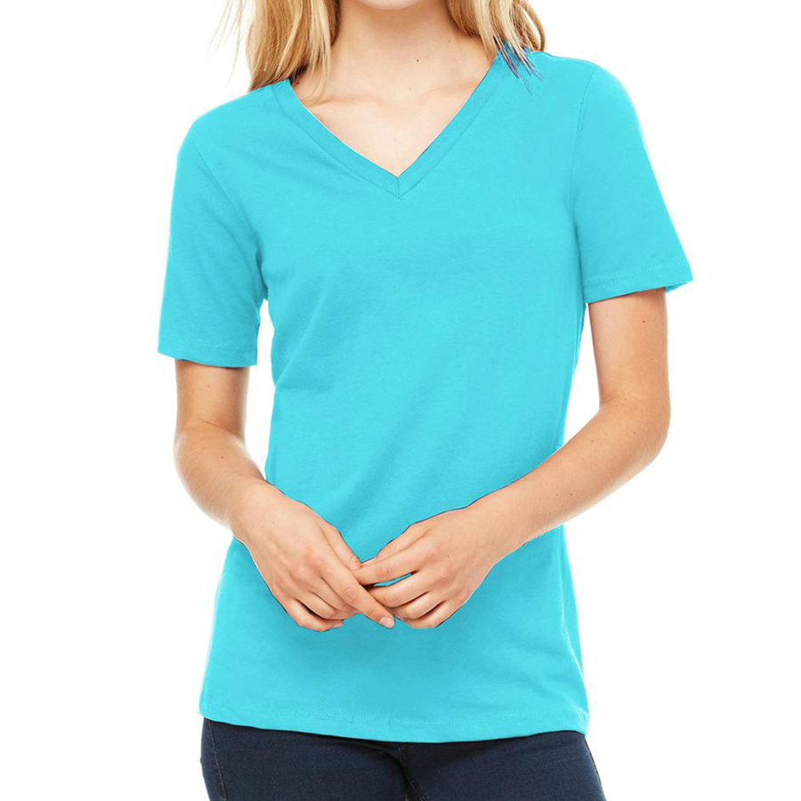 Bella+Canvas® Women's V-Neck T-Shirt 6405 & 6405CVC