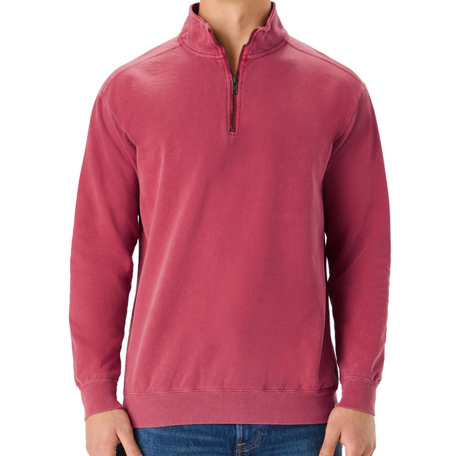 Comfort Colors® Quarter Zip Sweatshirt 1580 Relaxed Fit
