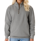 Comfort Colors® Quarter Zip Sweatshirt 1580 Relaxed Fit