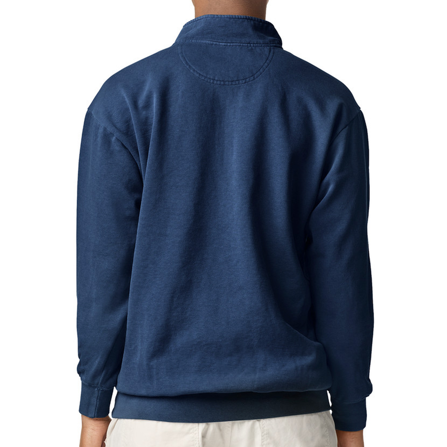 Comfort Colors® Quarter Zip Sweatshirt 1580 Relaxed Fit
