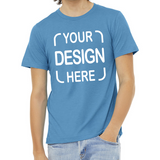 Custom Bella+Canvas® Unisex T-Shirt 3001 & 3001CVC with Full-Color DTF Print