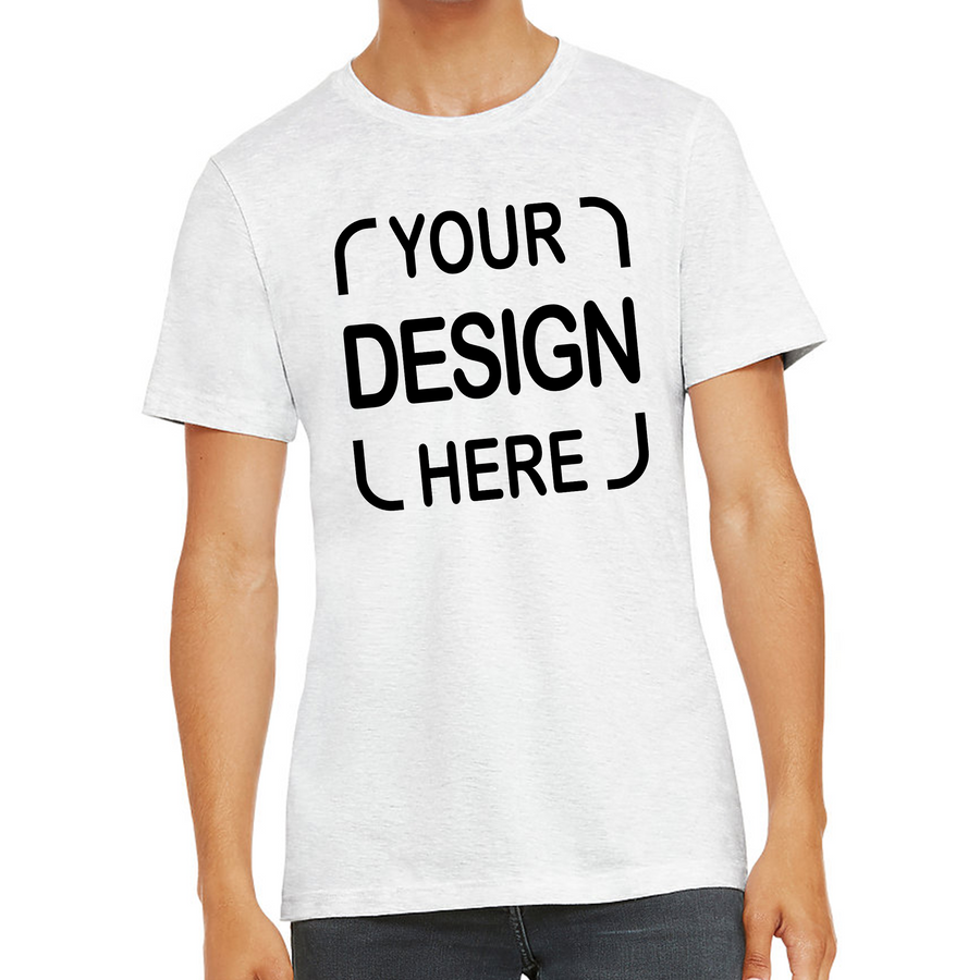 Custom Bella+Canvas® Unisex T-Shirt 3001 & 3001CVC with Full-Color DTF Print