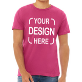 Custom Bella+Canvas® Unisex T-Shirt 3001 & 3001CVC with Full-Color DTF Print