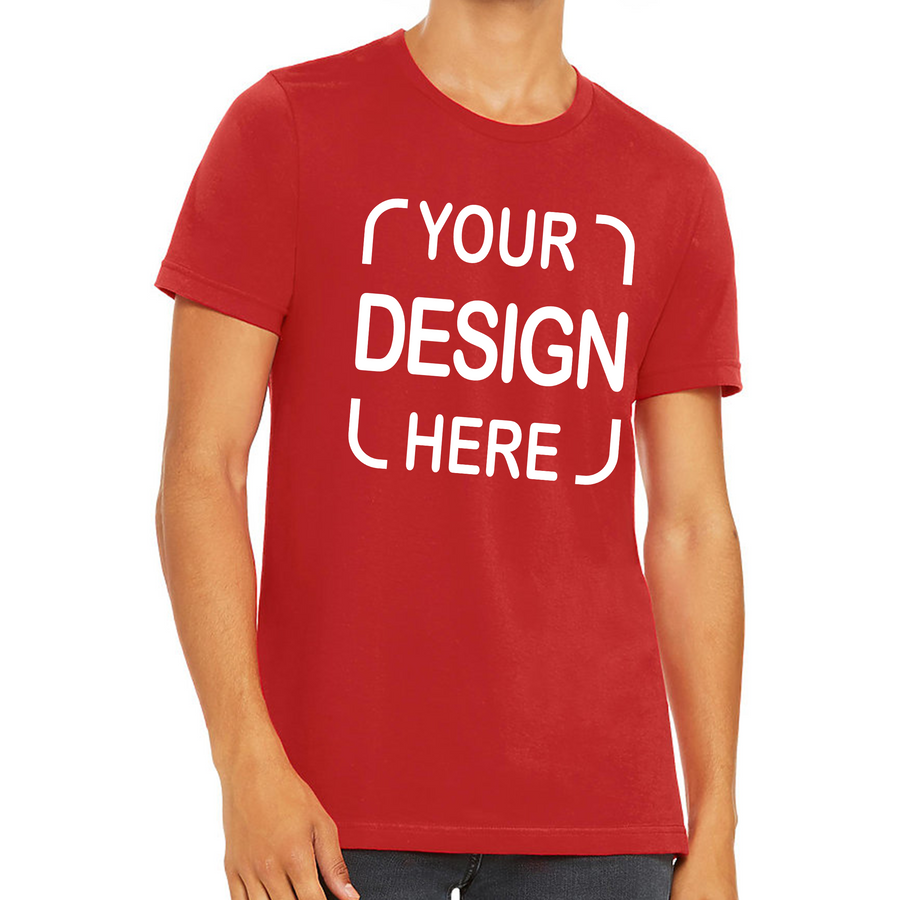 Custom Bella+Canvas® Unisex T-Shirt 3001 & 3001CVC with Full-Color DTF Print