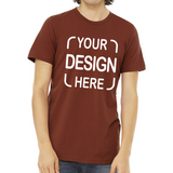 Custom Bella+Canvas® Unisex T-Shirt 3001 & 3001CVC with Full-Color DTF Print