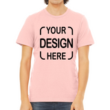 Custom Bella+Canvas® Unisex T-Shirt 3001 & 3001CVC with Full-Color DTF Print