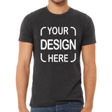 Custom Bella+Canvas® Unisex T-Shirt 3001 & 3001CVC with Full-Color DTF Print
