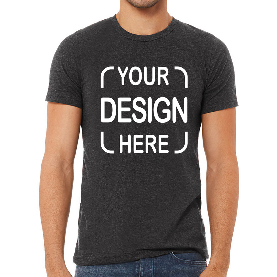 Custom Bella+Canvas® Unisex T-Shirt 3001 & 3001CVC with Full-Color DTF Print