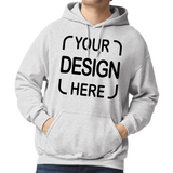 Custom Gildan® Hoodie 18500 with Full-Color DTF Print