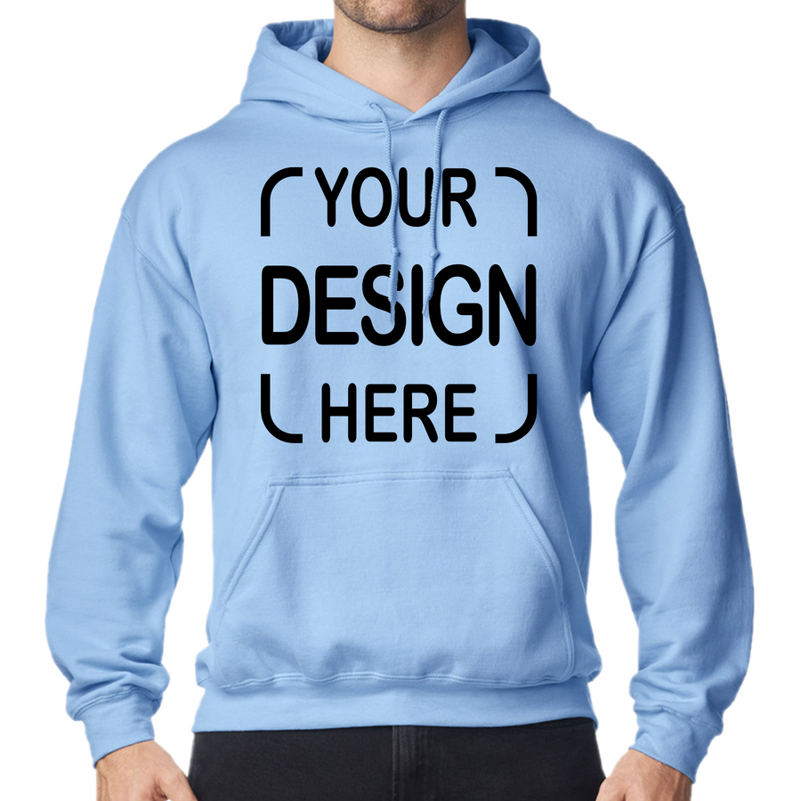 Custom Gildan® Hoodie 18500 with Full-Color DTF Print