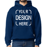 Custom Gildan® Hoodie 18500 with Full-Color DTF Print