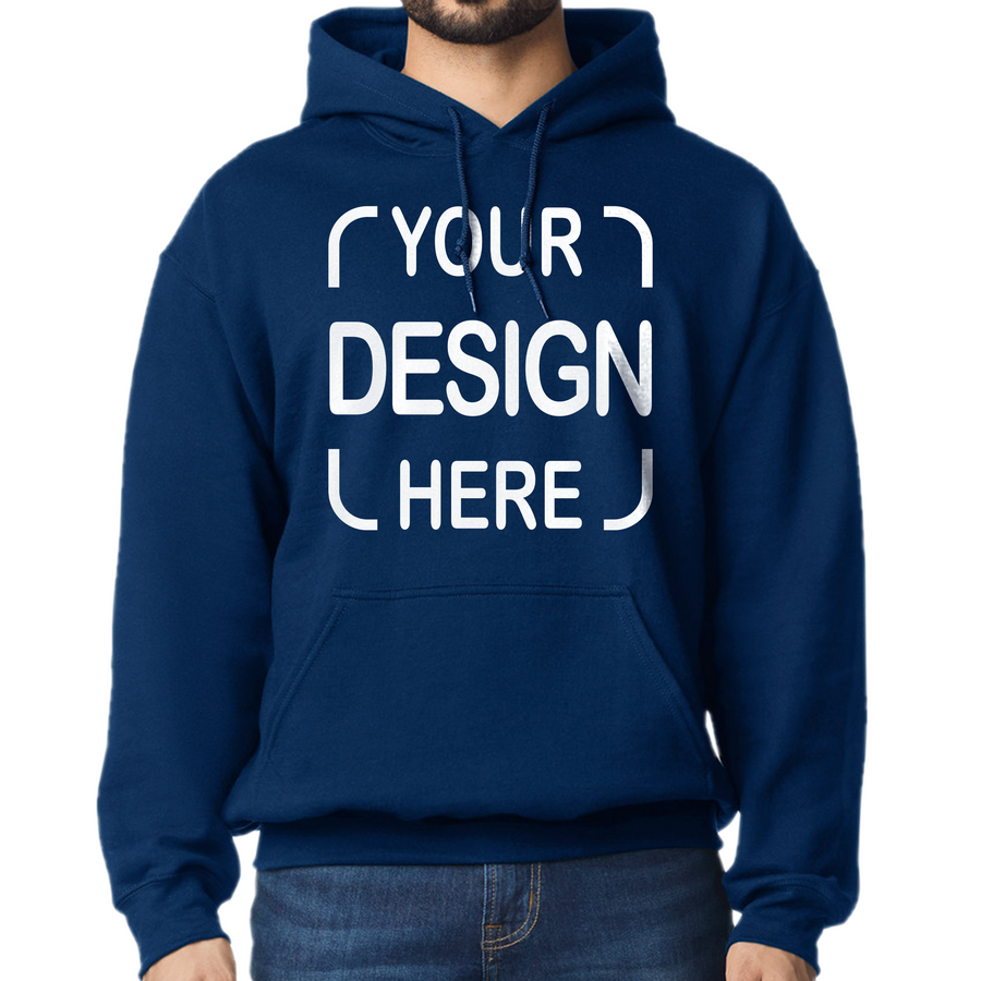 Custom Gildan® Hoodie 18500 with Full-Color DTF Print