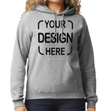 Custom Gildan® Hoodie 18500 with Full-Color DTF Print