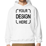 Custom Gildan® Hoodie 18500 with Full-Color DTF Print