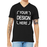 Custom Bella+Canvas® 3005 & 3005CVC V-Neck T-Shirt