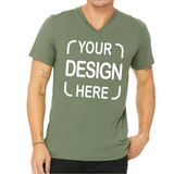Custom Bella+Canvas® 3005 & 3005CVC V-Neck T-Shirt
