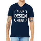 Custom Bella+Canvas® 3005 & 3005CVC V-Neck T-Shirt