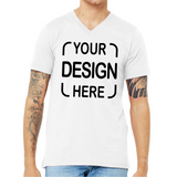 Custom Bella+Canvas® 3005 & 3005CVC V-Neck T-Shirt
