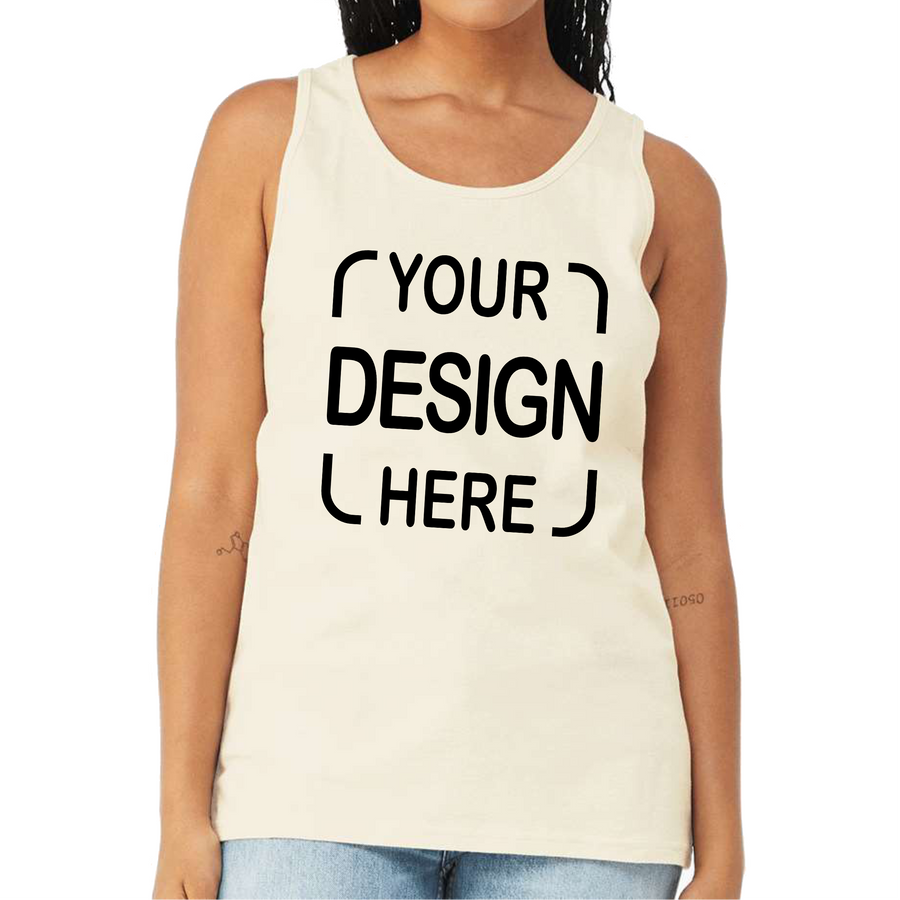 Custom Bella+Canvas® Unisex Jersey Tank Top 3480 & 3480CVC